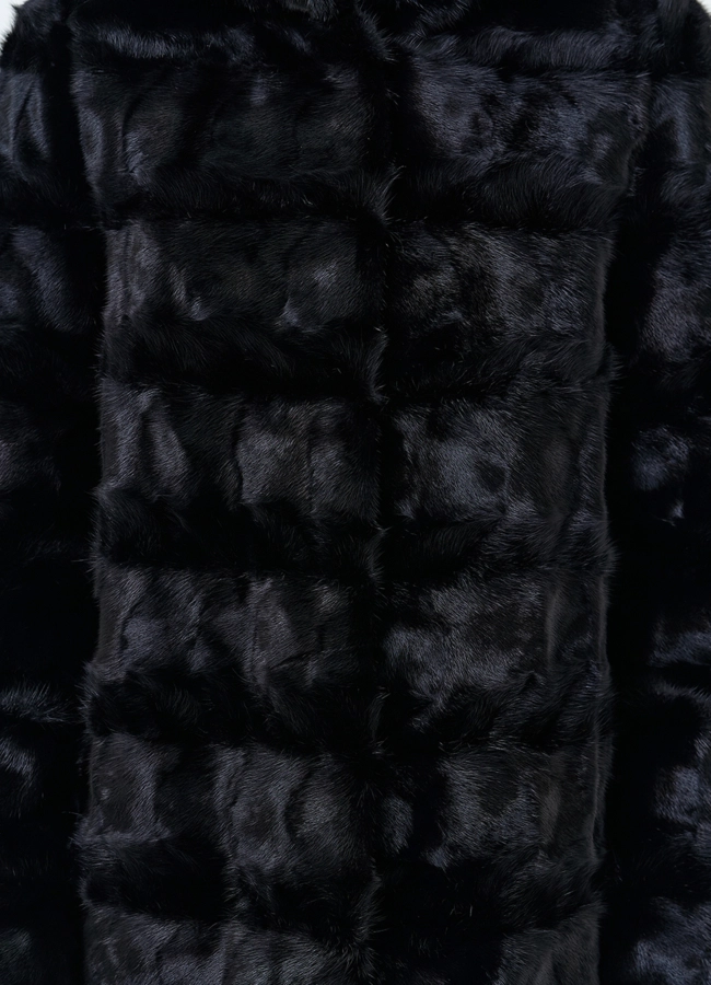 Шуба из меха норки модель № 34052 универмаг малина фото