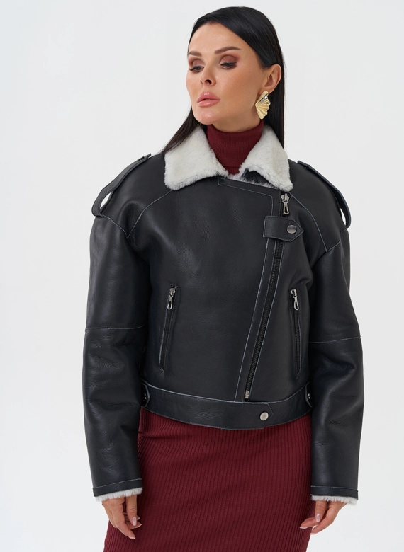 Дубленка из натуральной кожи