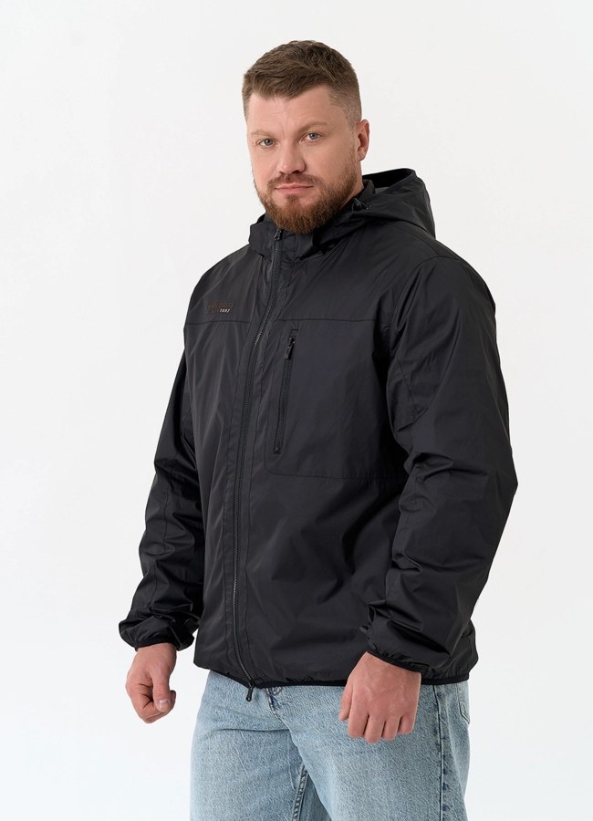 Мужская куртка с капюшоном модель № 32709 универмаг малина